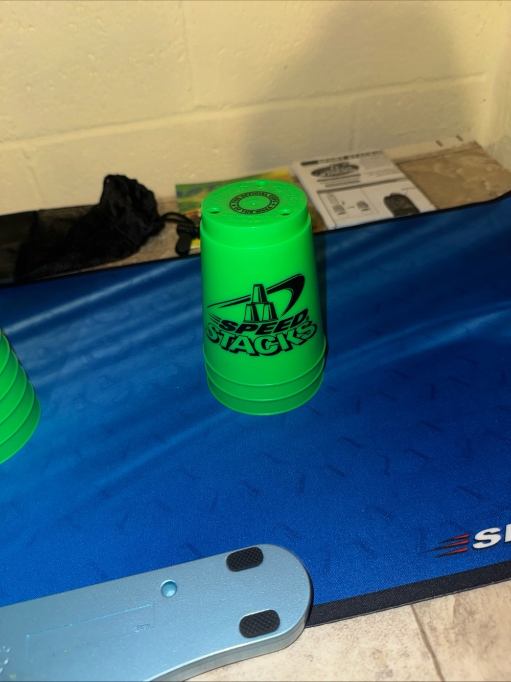 Speed Stacks Green StackMat Cup Set - Picture 9 of 10